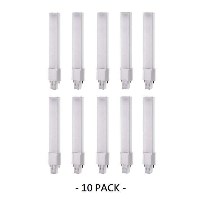 Satco S28726 6W PL 2-PIN LED Bulb, 3000K