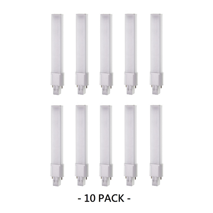 Satco S28725 6W PL 2-PIN LED Bulb, 2700K