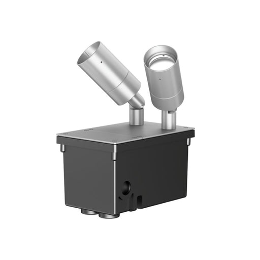 Lumiere Lanterra 1003 2-Head LED Accent Flood Light, Flood Optic, Outdoor Hood - Ground Mount
