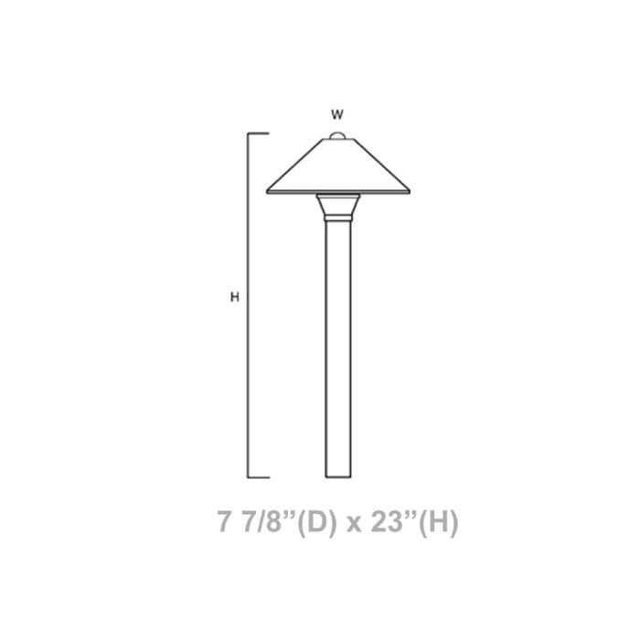 Westgate LA-117 3W 12V LED Area/Path Light