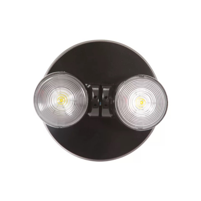 Sure-Lites APWR Series Double Head LED Remote Emergency Light, Black