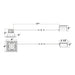 Envision LED LED-DLJBX-TML-2SQ Trimless-Line 2" 8W Square LED Downlight, 5 CCT Selectable