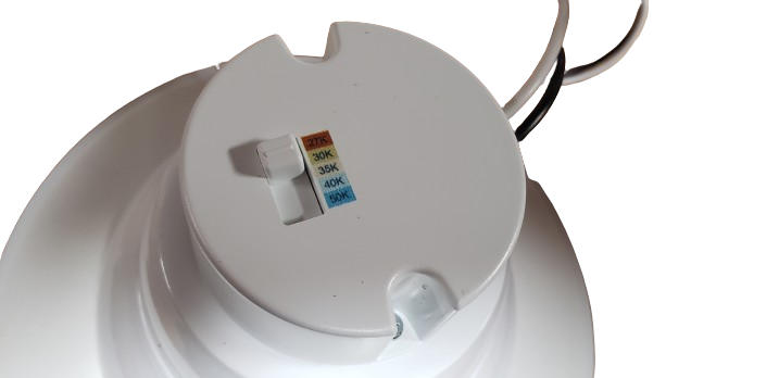 Elite REL437 4" Economy 10W LED Baffle Recessed Retrofit, 5CCT Selectable, 700 Lumens, 120V