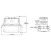 Fail-Safe 2VRVT2 2-ft LED Tamper Resistant Vaportite, 4000lm