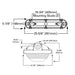Metalux 2VT3 2-ft 32W LED Industrial Vaportite, 4000lm, 120-277V