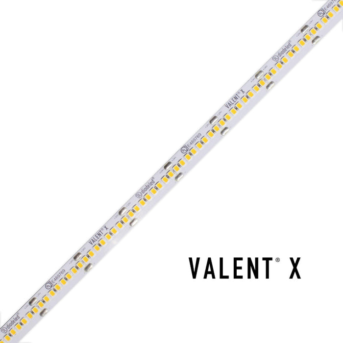 Diode LED VALENT X 24V High Density LED Tape Light, 100-ft