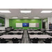 Lithonia 2BLT4R 2x4 29W LED Troffer Relight Kit, 4000 Lumens, Curved Linear Prisms Diffuser, 80+ CRI, 120-277V