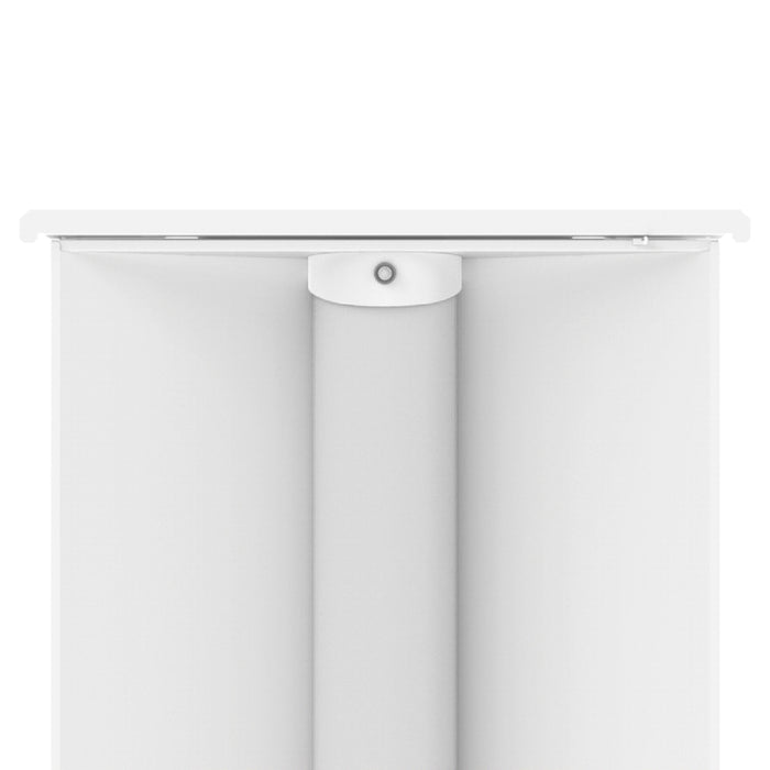 Lithonia 2BLT2 2x2 27W LED Basket Lensed Troffer, Nominal 3300 Lumens, Curved Ribbed Diffuser, 80+CRI, 120-277V