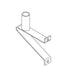 EXO 4041 Steel Wall/Pole Bracket 2" Pipe