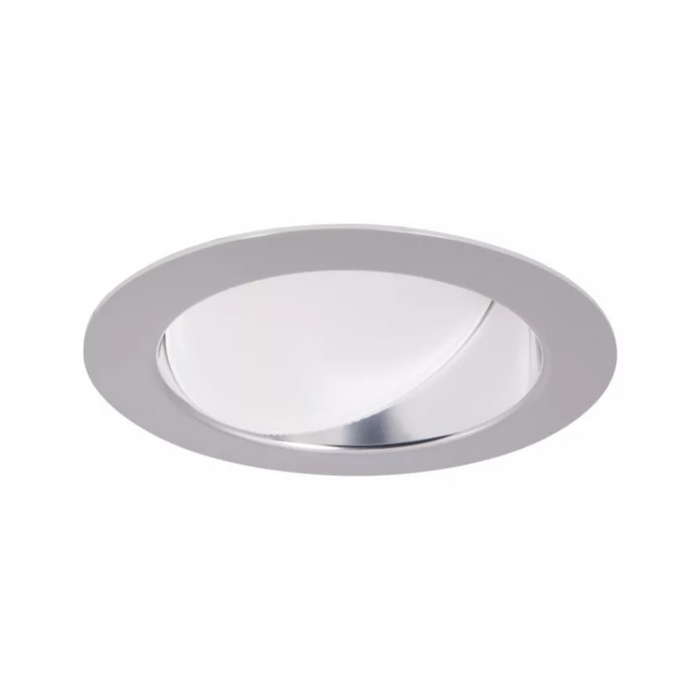 Halo Commercial 41RWW 4" Rotatable Wall Wash Reflector with Linear Spread Lens - Specular Clear/Polished Flange
