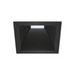 Halo Commercial 41SQ 4" Square Reflector, Medium Distribution - Matte Black/Black Flange