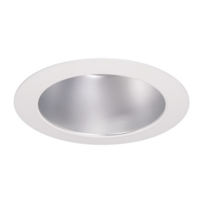 Halo Commercial 41 4" Self Flanged Conical Reflector - Semi-Specular Clear/White Flange