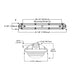 Metalux 4VT3 4-ft 67W LED Industrial Vaportite, 8000lm, 120-277V