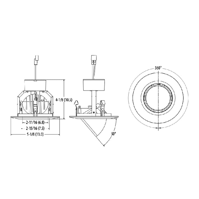 Lithonia 4iG 4" 10W LED iGimbal Module