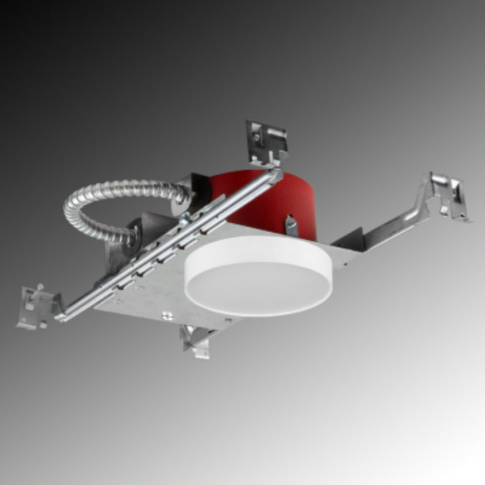 Rayon RSL4 4" LED Surface Mount w/ Glare Control, 5CCT Selectable, 120-277V, Fire-Rated Enclosure