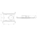 Rayon RSL4 4" LED Surface Mount w/ Glare Control, 5CCT Selectable, 120-277V, Fire-Rated Enclosure