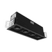 Halo Commercial HCM4 4-Head Adjustable Multiple New Construction Housing - Matte Black