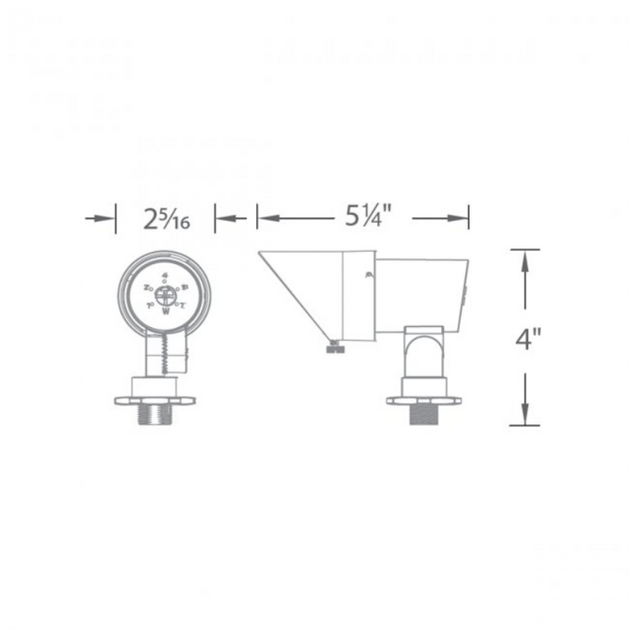 WAC 5111 Mini Accent 12V LED Landscape Accent Light