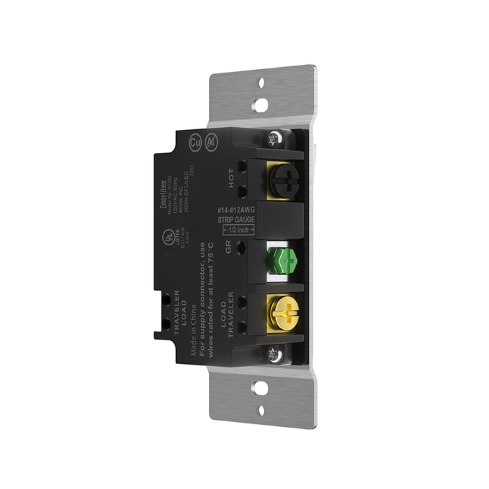Enerlites 57300 Single Pole/Three Way CFL/LED Dimmer Switch