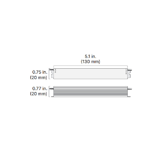 Diode LED VLM Series Constant Voltage LED Drivers
