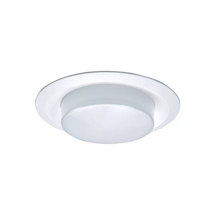 Halo 6160 6" Drop Opal Plastic Lens Self-Flange Trim