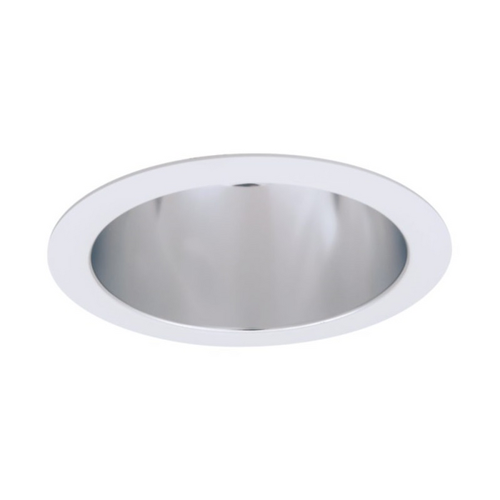 Halo Commercial 61 6" Self Flanged Conical Reflector - Specular Clear/White Flange