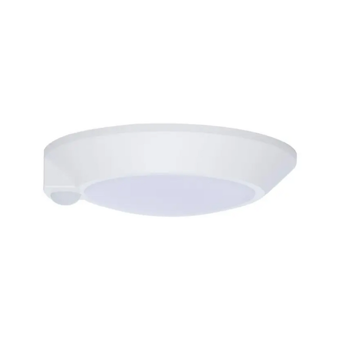 Nuvo 62-1820 7" LED Disk Light with Occupancy Sensor, 5CCT Selectable, 120V, White Finish