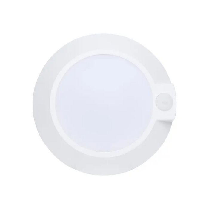 Nuvo 62-1820 7" LED Disk Light with Occupancy Sensor, 5CCT Selectable, 120V, White Finish