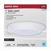Nuvo 62-1820 7" LED Disk Light with Occupancy Sensor, 5CCT Selectable, 120V, White Finish