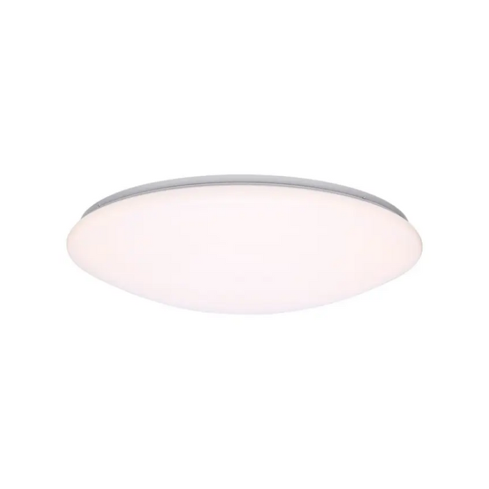 Nuvo 62-1858 19" LED Cloud Flush Mount, 5CCT Selectable, 120V, White Finish