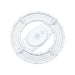 Nuvo 65-1160 100W/150W/200W  LED Washdown Round High Bay, 2CCT & 3 Lumens Selectable, 120-277V