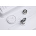 Nuvo 65-1170 70W/90W/105W LED Washdown Linear High Bay, 3CCT Selectable, 120-347V