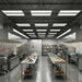 Nuvo 65-1170 70W/90W/105W LED Washdown Linear High Bay, 3CCT Selectable, 120-347V