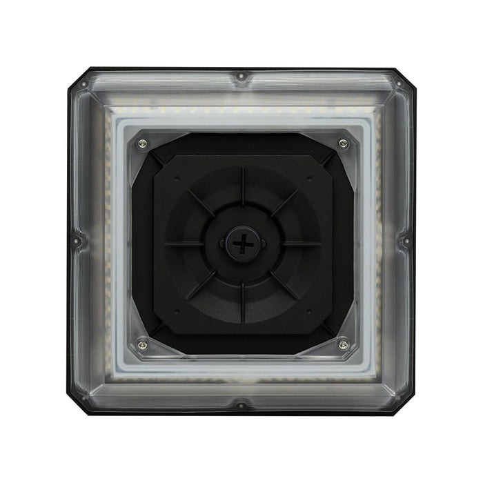 Nuvo 10" Square 20W/30W/45W LED Wide Beam Angle Canopy Light, CCT Selectable