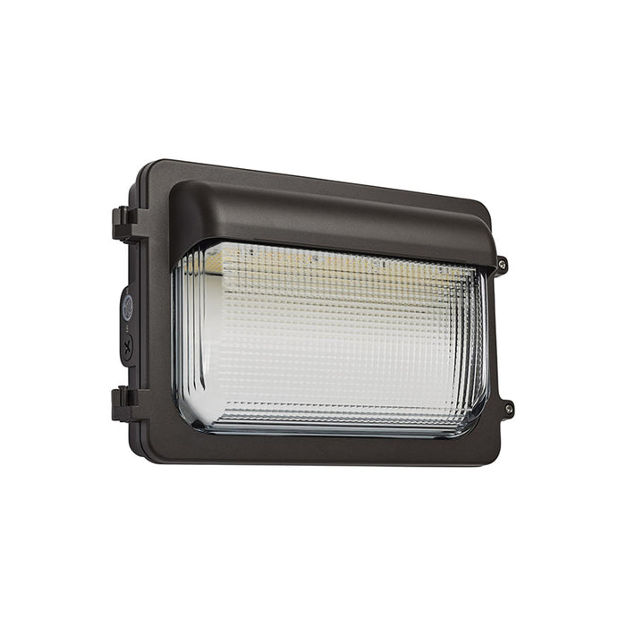 Nuvo 65-884 30W/45W/60W LED Low Profile Wall Pack with Integrated Bypassable Photocell, CCT Selectable