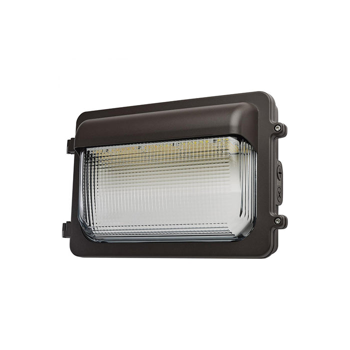 Nuvo 65-885 70W/85W/100W LED Low Profile Wall Pack with Integrated Bypassable Photocell, CCT Selectable
