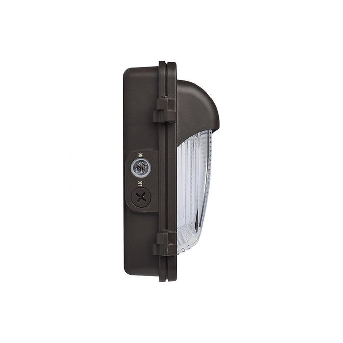 Nuvo 65-885 70W/85W/100W LED Low Profile Wall Pack with Integrated Bypassable Photocell, CCT Selectable