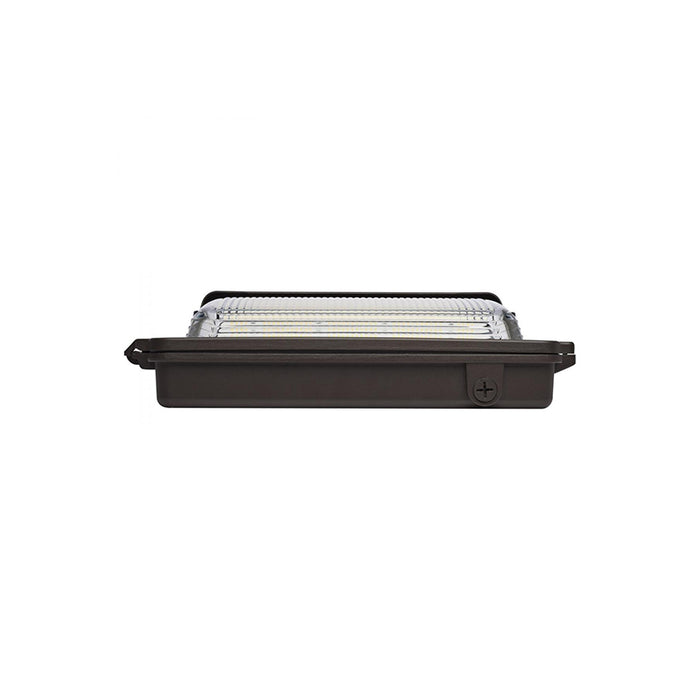 Nuvo 65-885 70W/85W/100W LED Low Profile Wall Pack with Integrated Bypassable Photocell, CCT Selectable