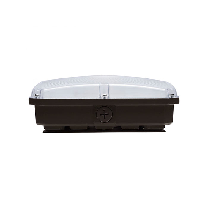 Nuvo 65-980 8.5" Square 25W/30W/40W LED Canopy Light, CCT Selectable