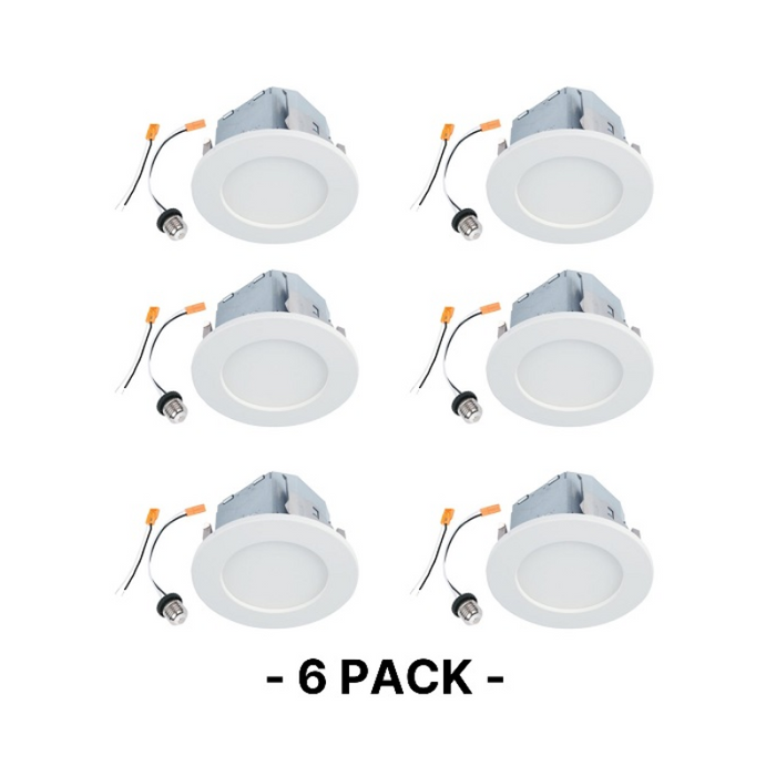 Halo CJB6R 6" LED 2-in-1 Installation Integrated JBox Downlight, CCT Selectable