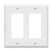 Enerlites 8832 2-Gang Decorator/GFCI Wall Plate