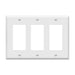 Enerlites 8833 3-Gang Decorator/GFCI Wall Plate