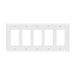 Enerlites 8835 5-Gang Decorator/GFCI Wall Plate