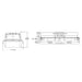 Fail-Safe 8VRVT2 8-ft LED Tamper Resistant Vaportite, 9000lm