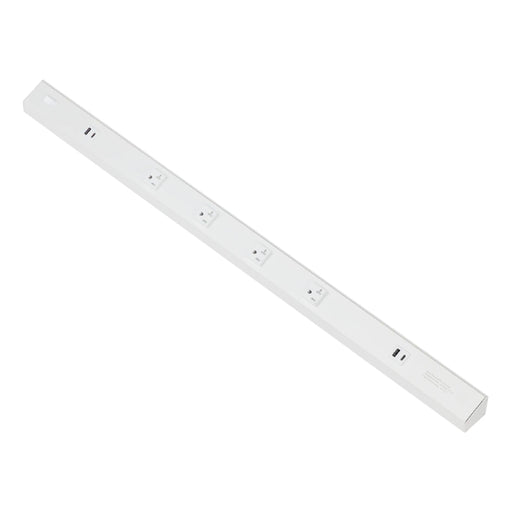 American Lighting ATOM 36" 120V AC Power Strip - White