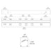 American Lighting ATOM 24" 120V AC Power Strip