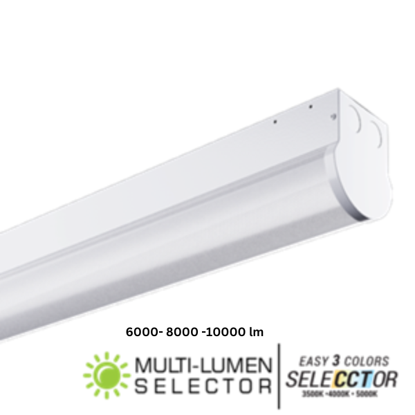 Elite OEC 8-ft LED Strip Light, Selectable CCT & Lumens Up to  10000 Lumens 0-10V Dimming 120-277V