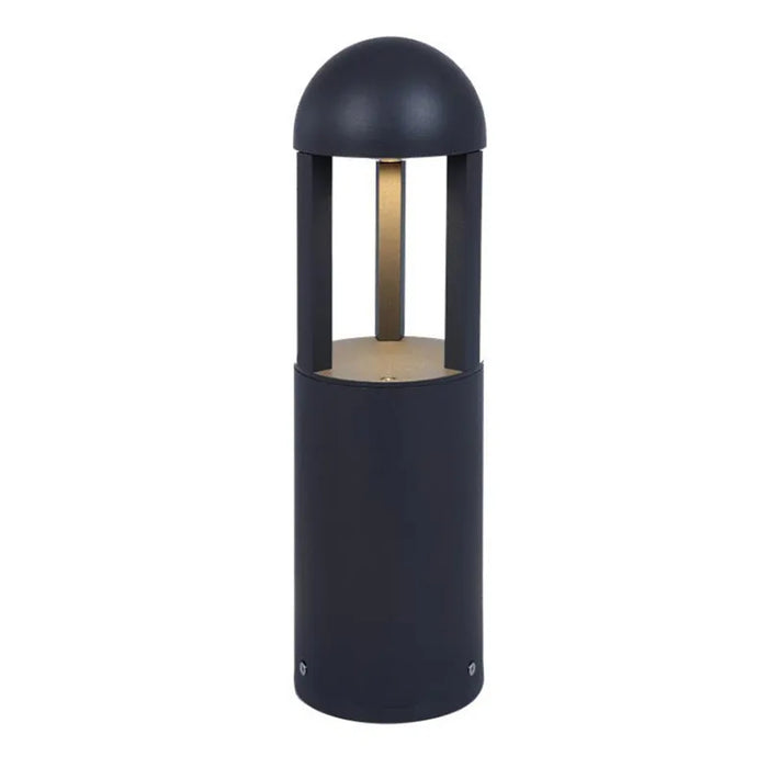 Westgate BOL-608RD LED Round Bollard, Power & 3CCT Selectable, 120-277V - Black/16"