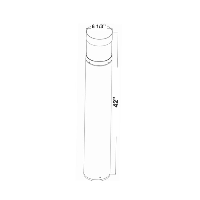 Westgate BOL 14W/19W/24W LED G2 Flat Top Bollard Head