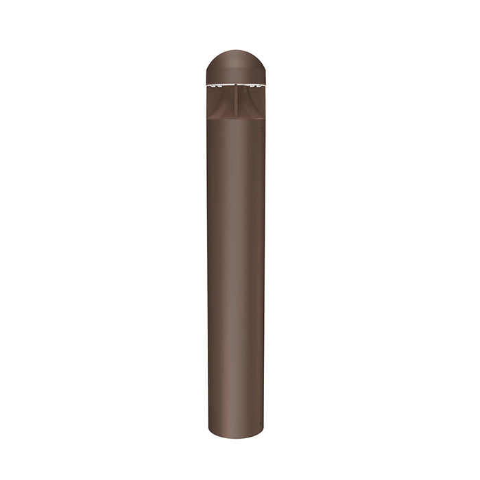 Lumark AP BOLR42-25S 15W/20W/25W LED Round Top Bollard, 3CCT Selectable, Up to 2412 Lumens, 120-277V